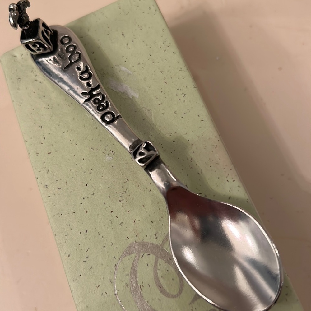 METAL MORPHOSIS PEEK-A-BOO SPOON. New in box